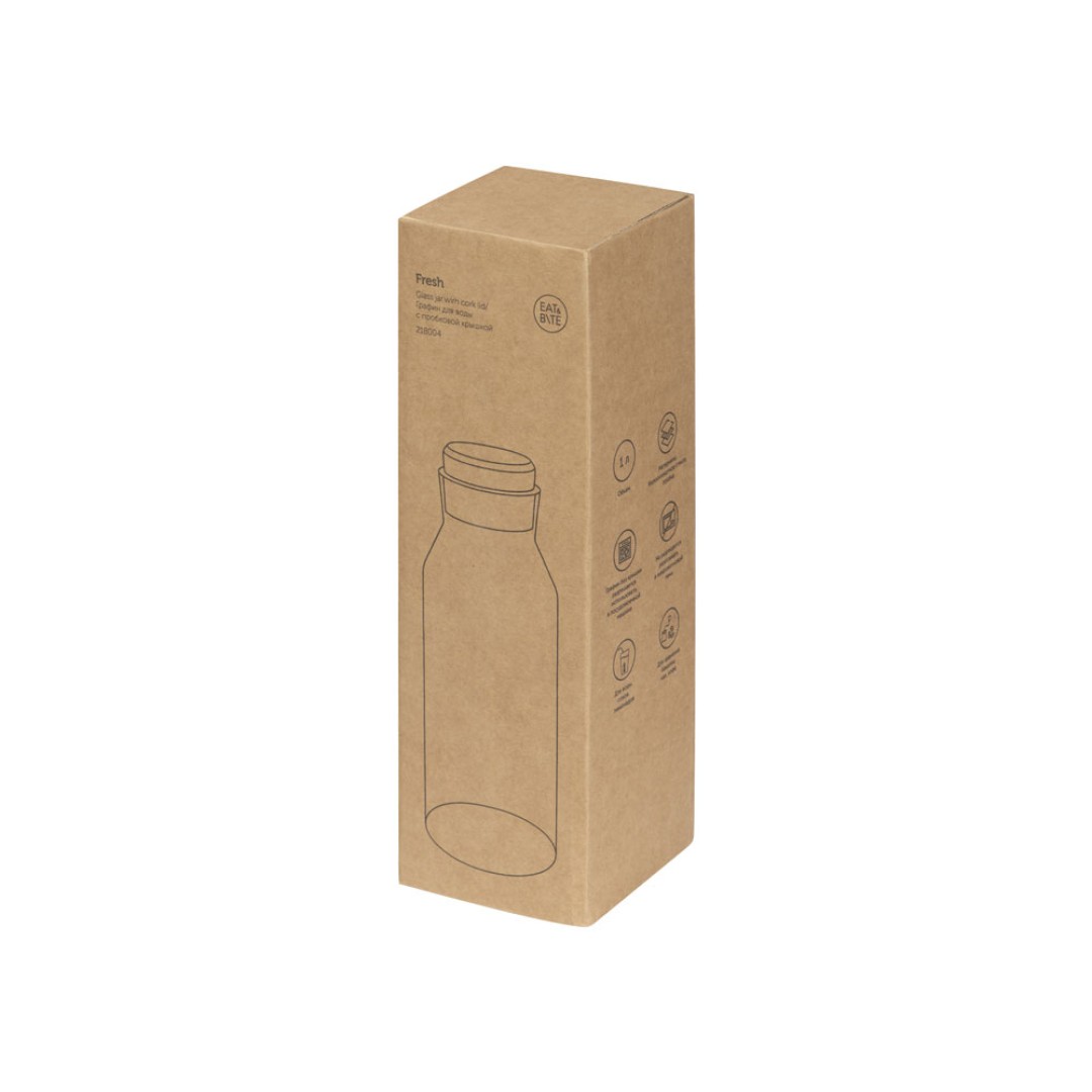 Графин для воды с пробковой крышкой "Fresh"