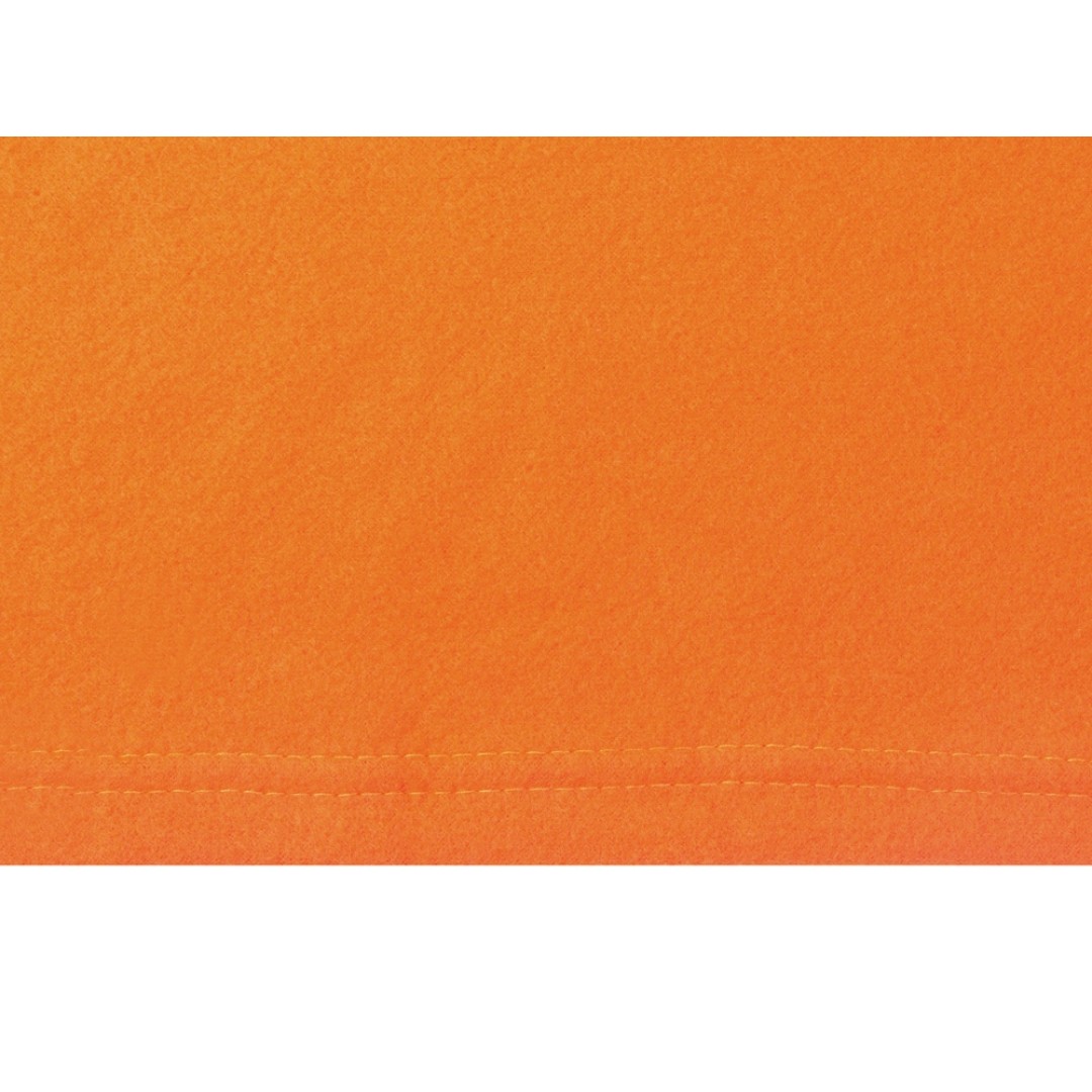 Плед для путешествий Flight в чехле с ручкой и карманом, оранжевый