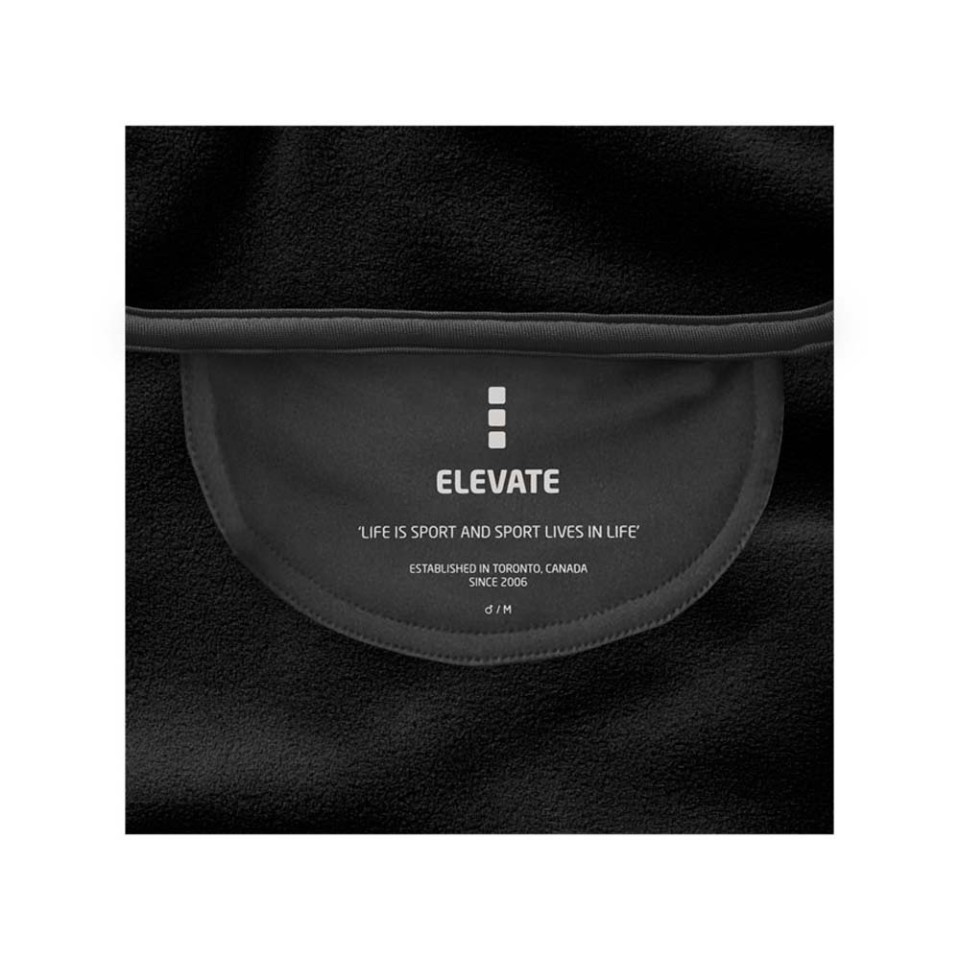 Куртка флисовая "Brossard" мужская, черный