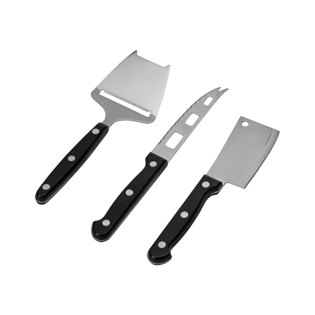 Набор для сыра с приборами "Fabrizio", черный