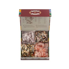 Подарочный набор c купажами чая и сладостями "Весенние птицы"