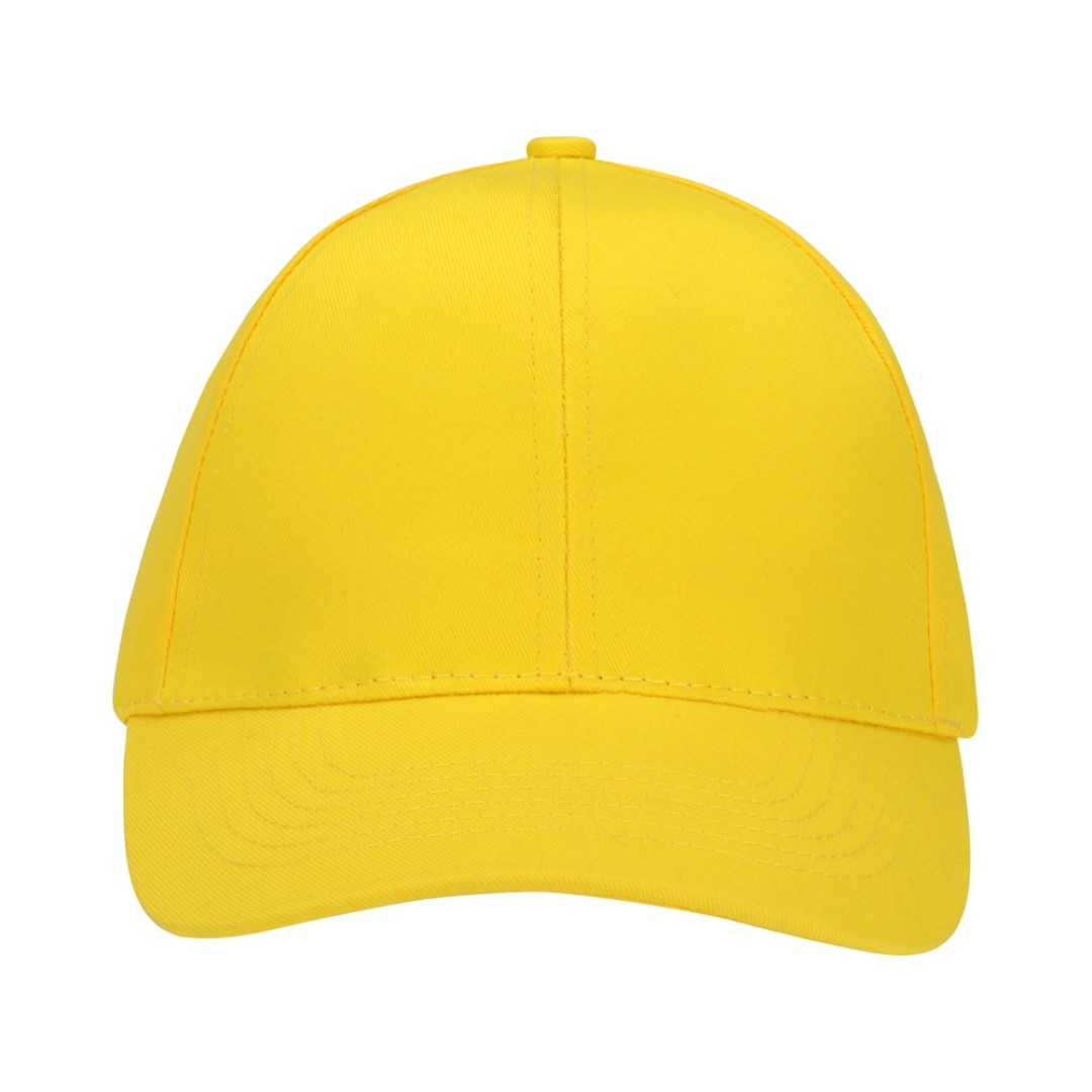 Бейсболка "Detroit" 6-ти панельная, желтый