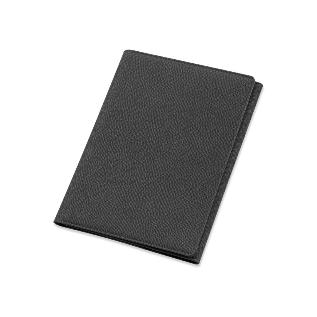 Обложка на магнитах для автодокументов и паспорта "Favor", темно-серая
