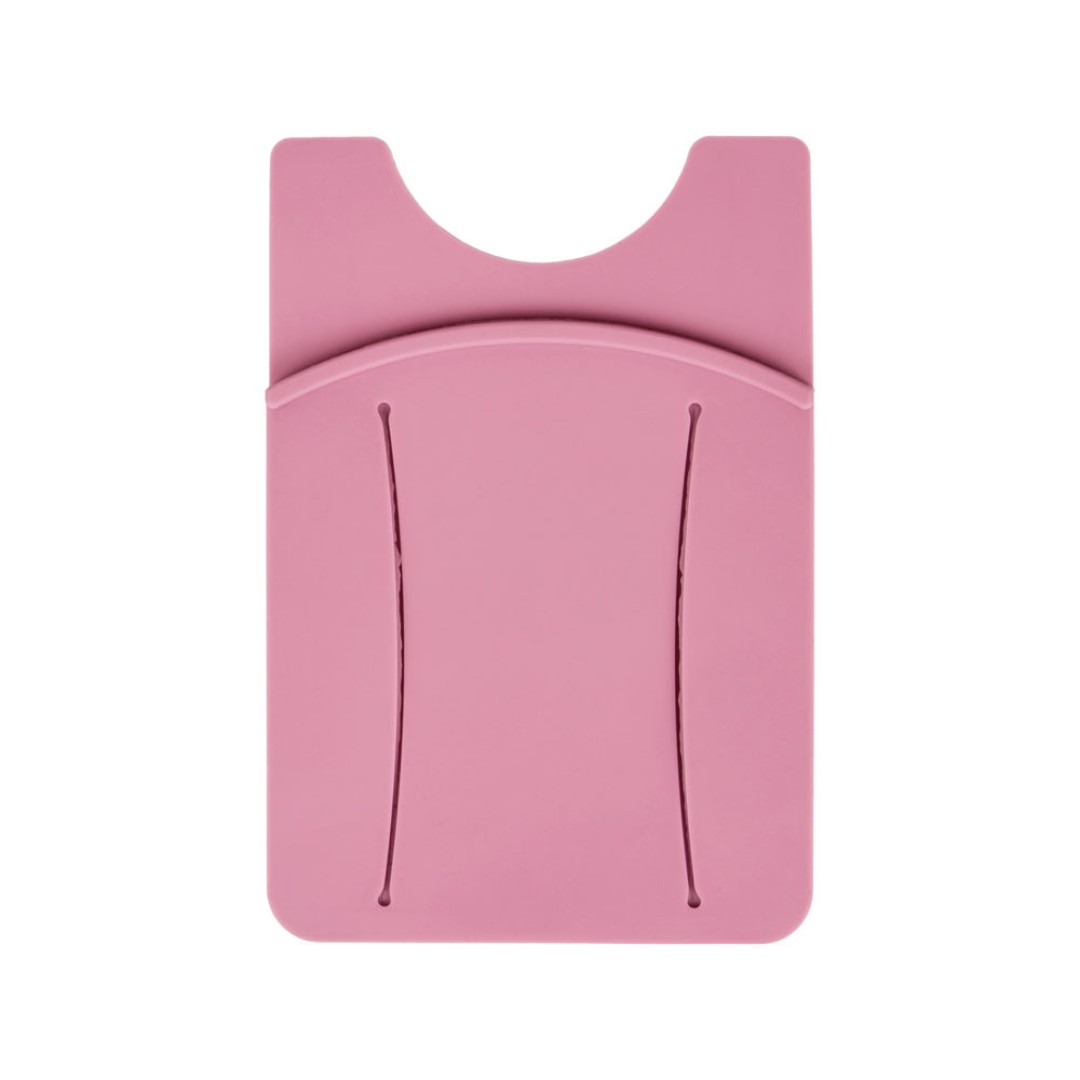 Картхолдер для телефона с держателем «Trighold», пыльная роза