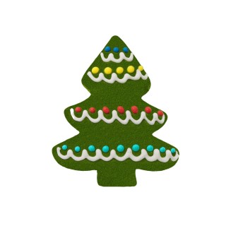 Пряник имбирный "Елка"