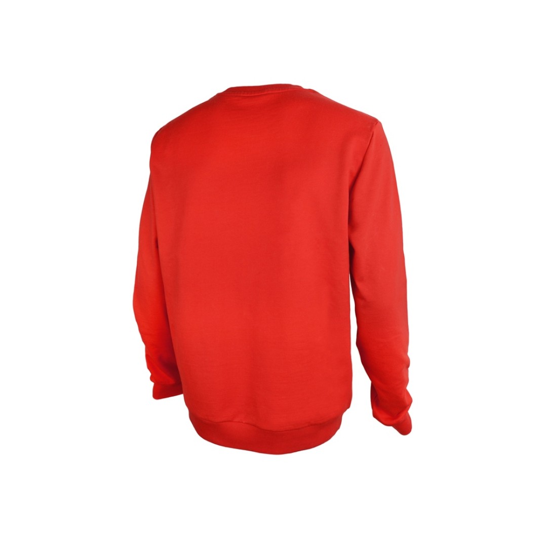 Свитшот "Motion" унисекс с начесом, красный