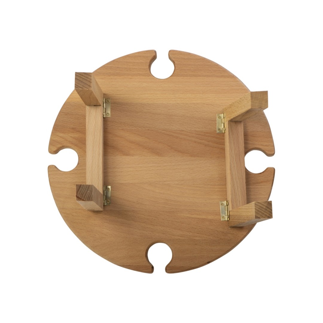 Деревянный столик на складных ножках "Outside party"