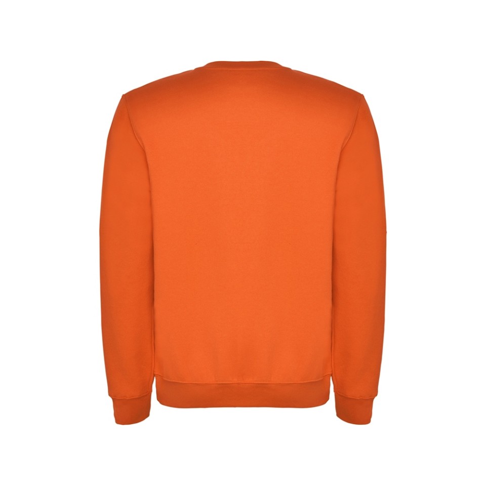 Свитшот с начесом "Clasica" унисекс, оранжевый
