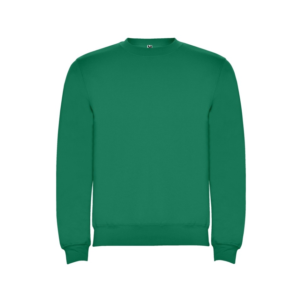 Свитшот с начесом "Clasica" детский, зеленый