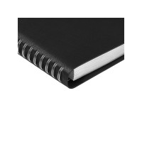 Ежедневник полудатированный А5 "Orbit", черный