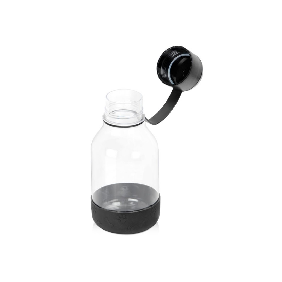 Бутылка для воды 2-в-1 «Dog Bowl Bottle» со съемной миской для питомцев, 1500 мл, черный