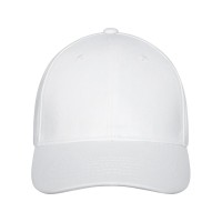 Бейсболка Davis, 6 панелей, белый