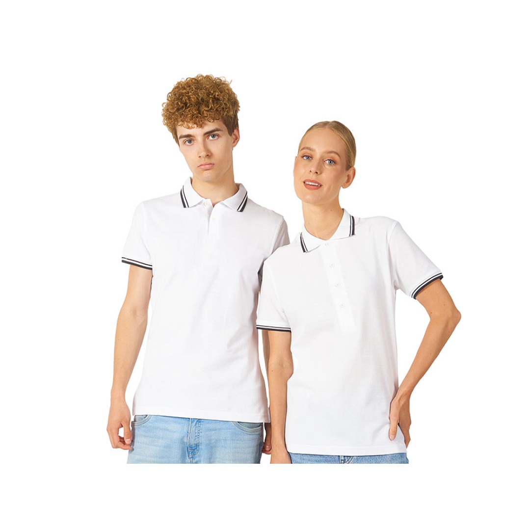 Рубашка поло "Erie" мужская, белый