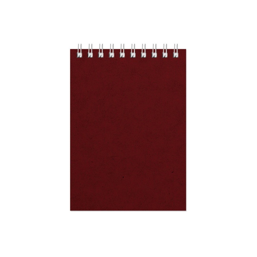 Бизнес - блокнот Альт А6 (94 х 130 мм) "Office" 60 л., бордовый