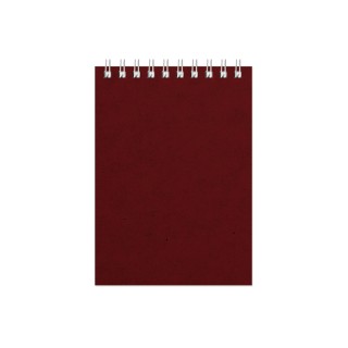 Бизнес - блокнот Альт А6 (94 х 130 мм) "Office" 60 л., бордовый