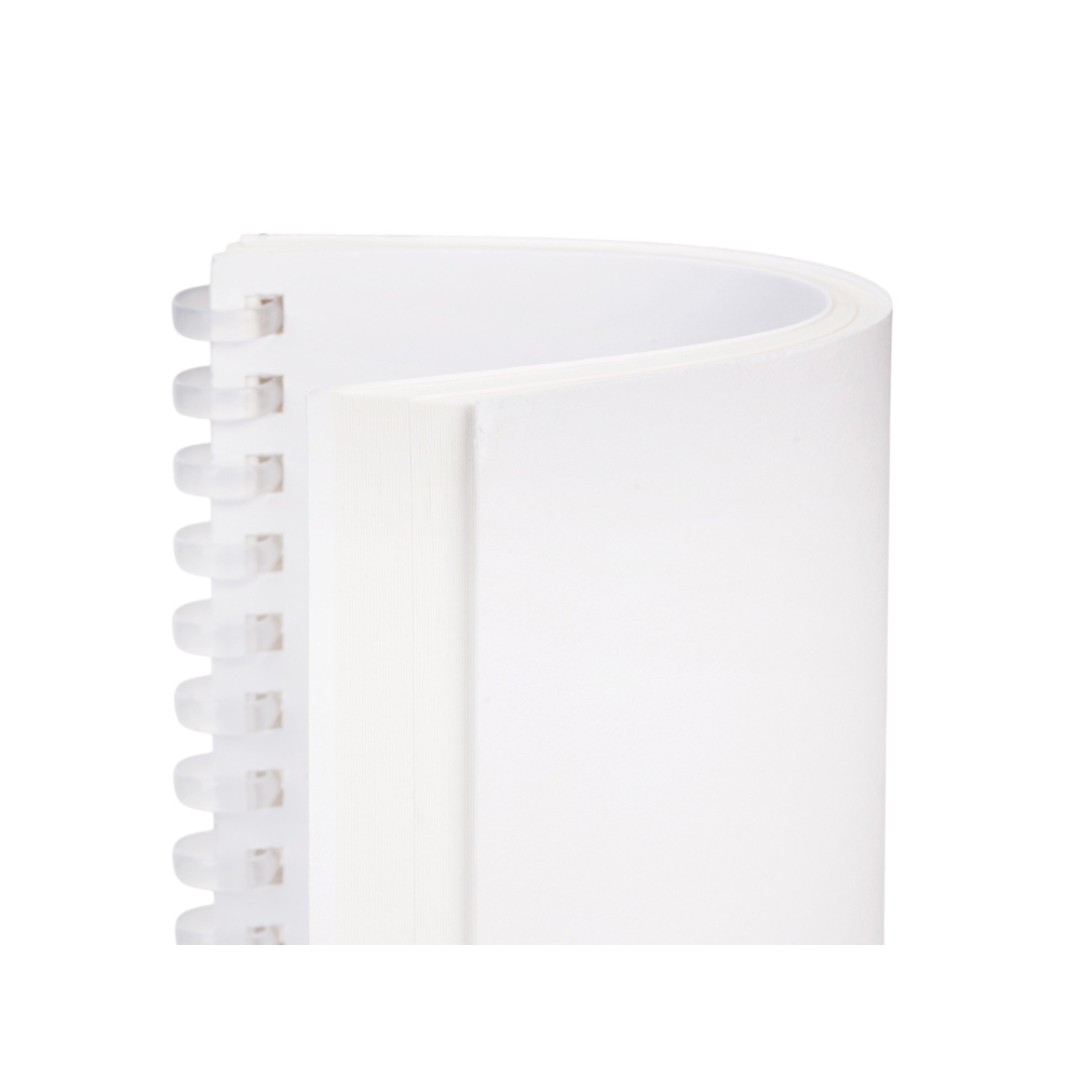 Блокнот на мягкой спирали А5 "Sahara", 60 листов 70 гр/м2, белый