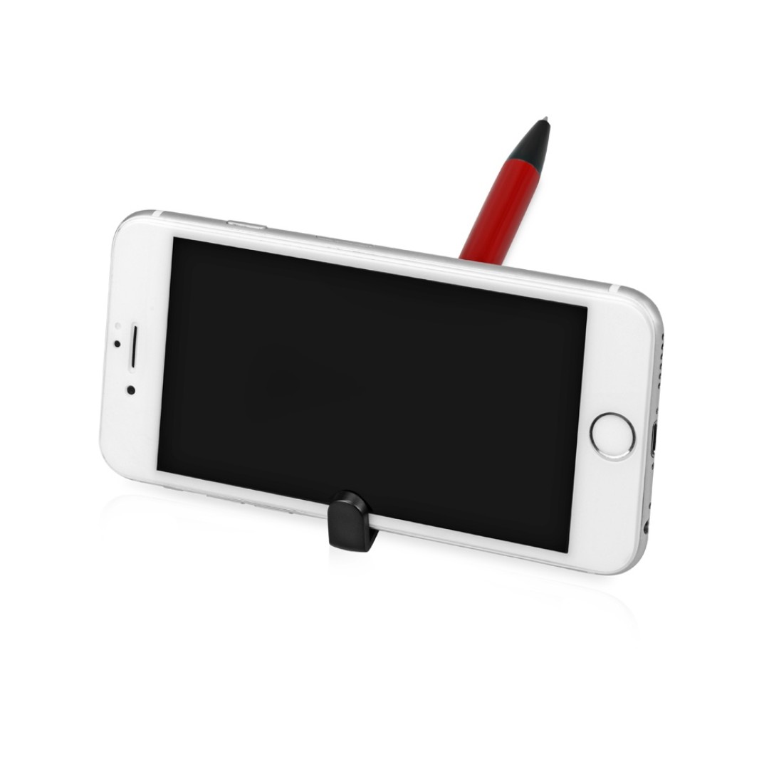 Ручка-подставка шариковая «Кипер Металл», красный