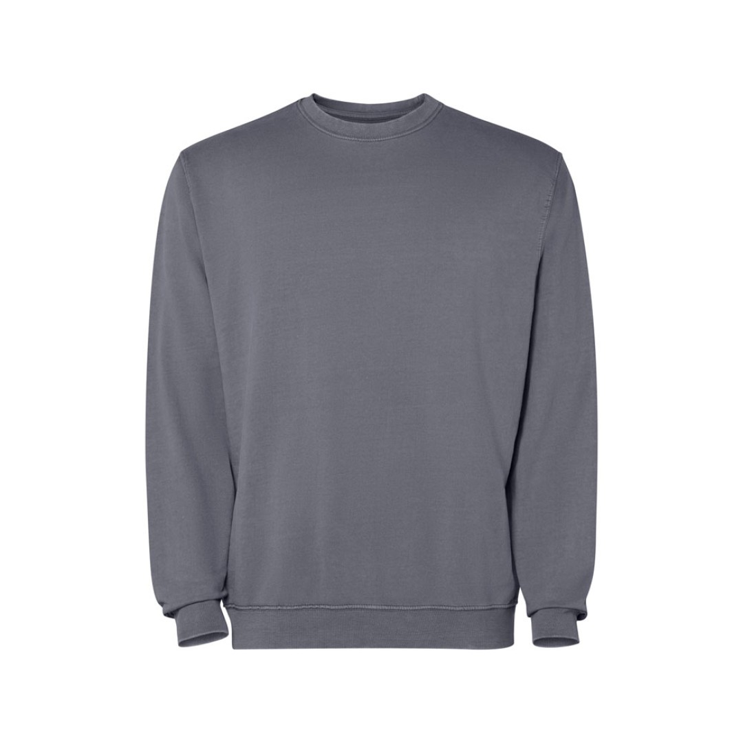 Свитшот «Jaya» унисекс, серо-голубой выстиранный