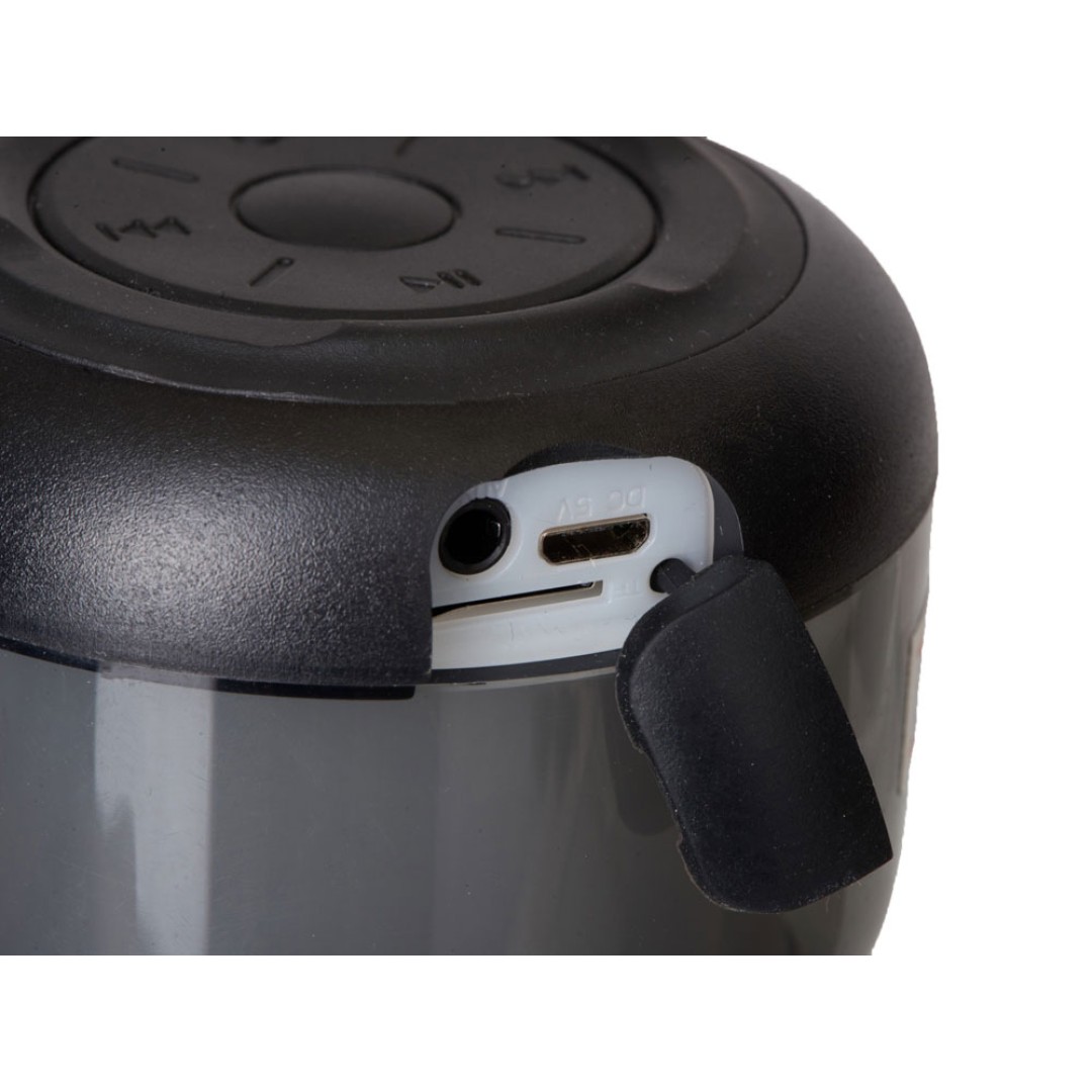 Колонка с подсветкой RGB "Dance", черный