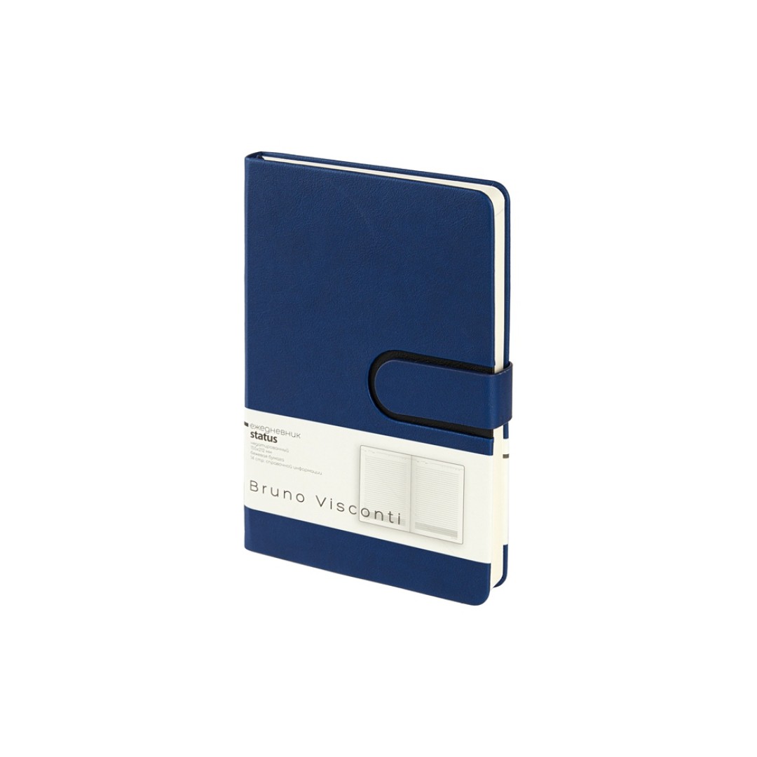 Ежедневник недатированный А5 "Status", темно-синий