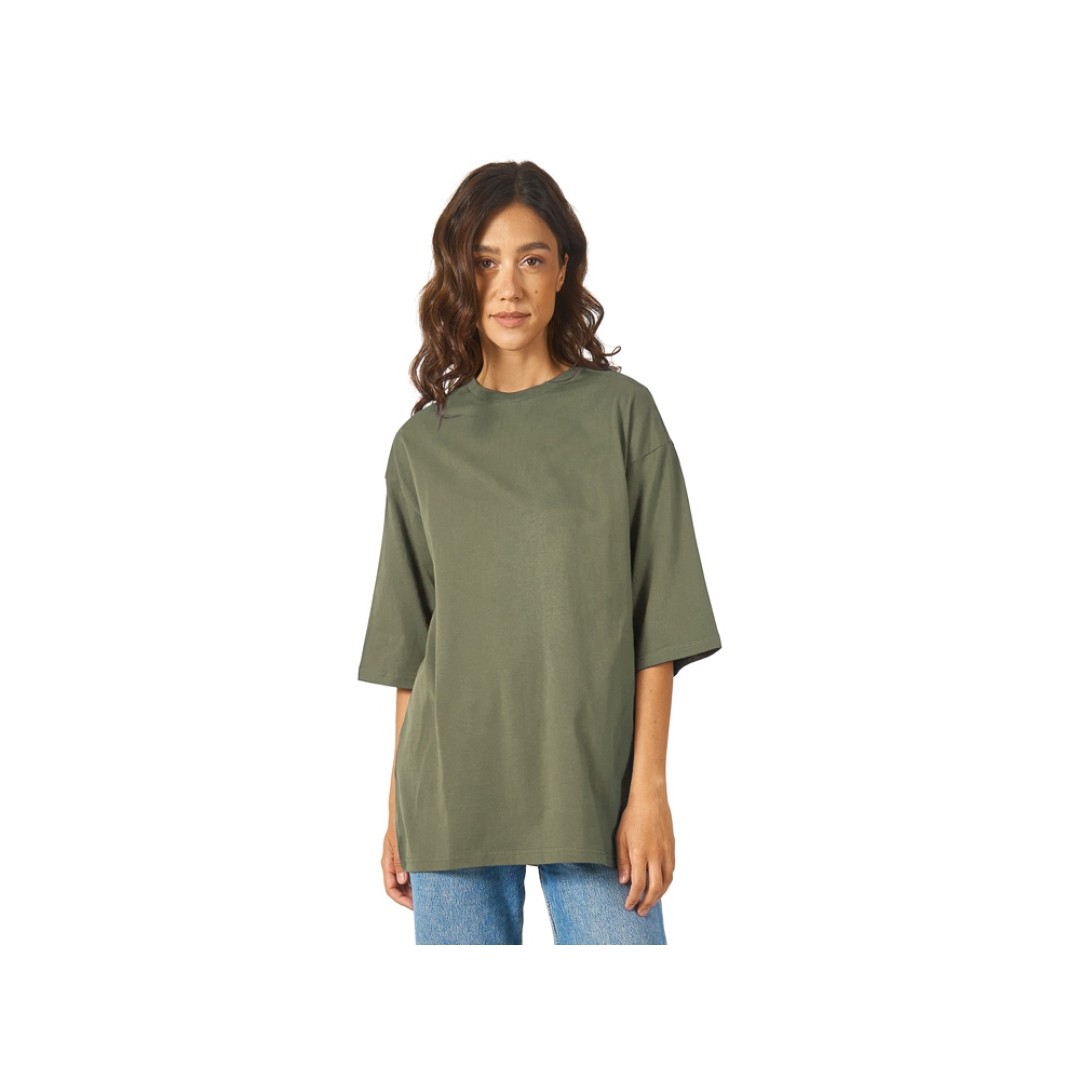 Футболка Berlin к/р оверсайз, 100% хлопок, 180гр, хаки