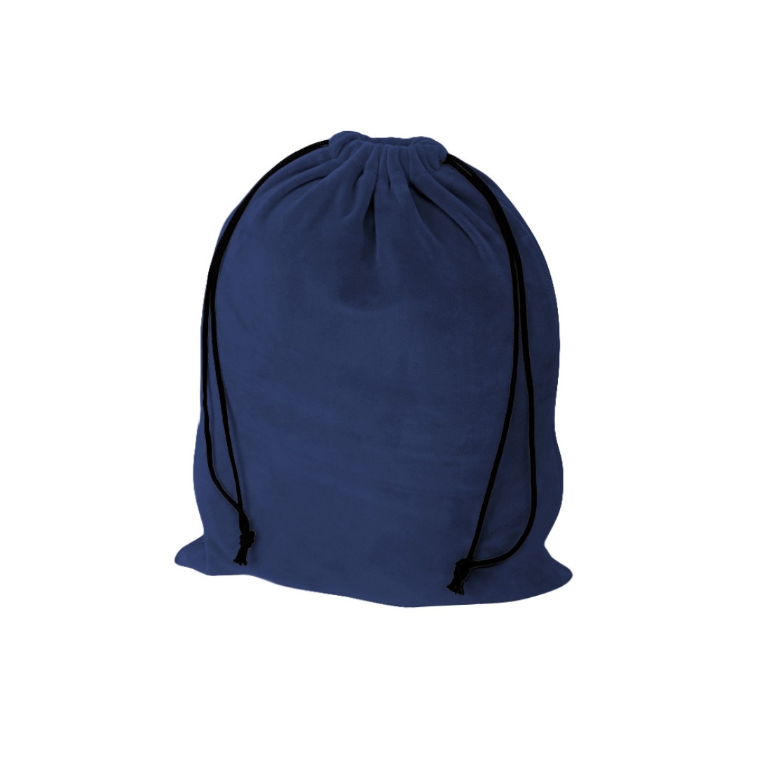 Подушка Dream с эффектом памяти, с кармашком, синий