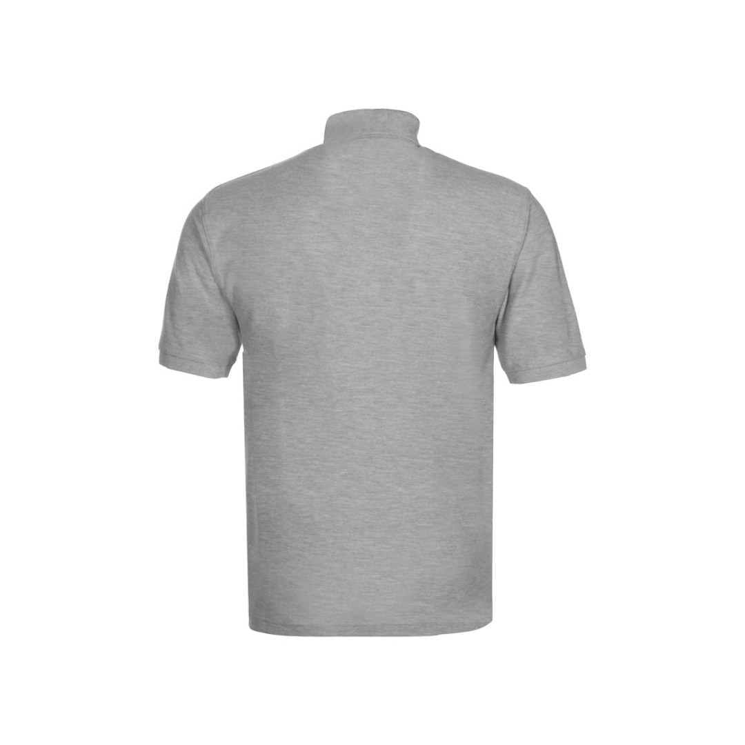 Рубашка поло "Boston 2.0" мужская, серый меланж