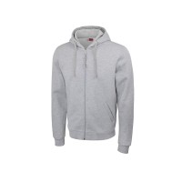 Толстовка на молнии "Perform" мужская, серый меланж