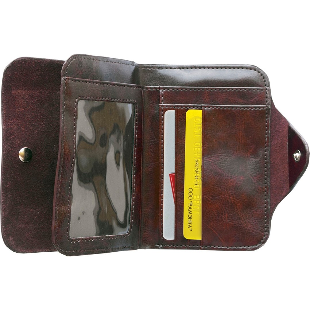 Набор: портмоне, часы карманные на подставке, нож для бумаг «Фрегат»