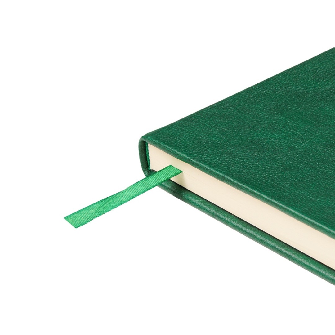 Ежедневник недатированный А5 "Premier", зеленый