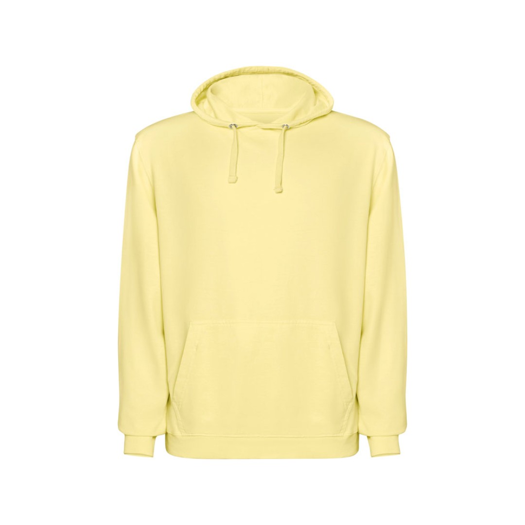 Толстовка с капюшоном «KENIA» унисекс, солнечно-желтый выстиранный WASHED