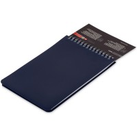 Бизнес - блокнот А5 (135 х 198 мм.) "Офис-Лайн" 60 л., синий