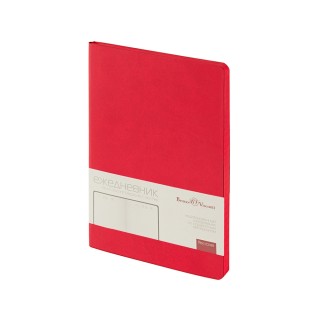 Ежедневник недатированный А5 "Megapolis Color Flex", красный