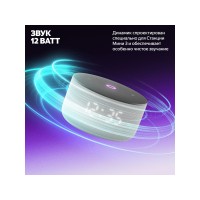 Умная колонка Яндекс Станция Мини 3 с Алисой на YaGPT серая, 12 Вт (YNDX-00027GRY)