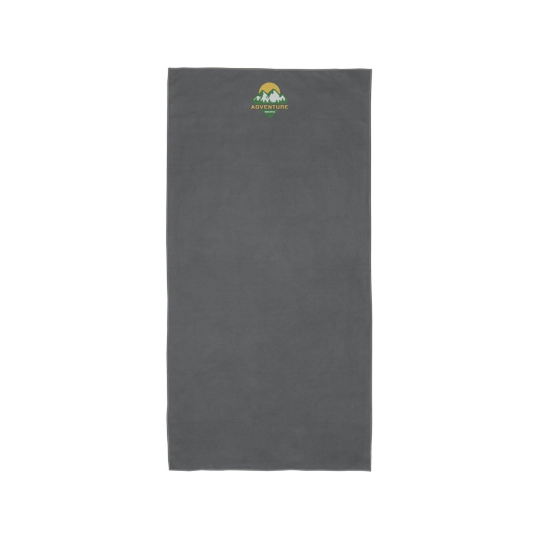 Pieter GRS сверхлегкое быстросохнущее полотенце 50x100 см - Серый