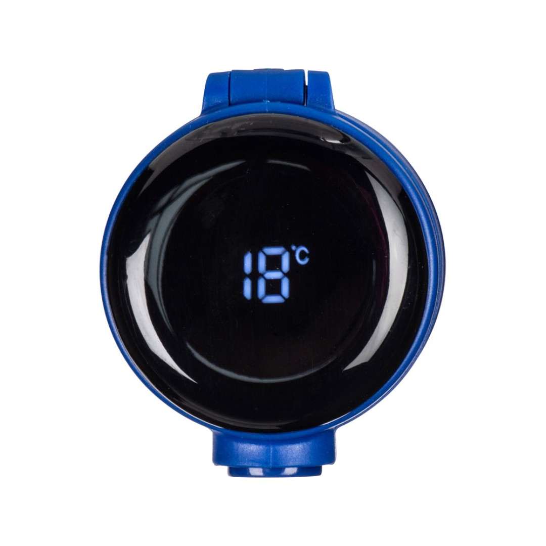 Вакуумная термокружка Waterline с медной изоляцией «Bravo», 400 мл, синий