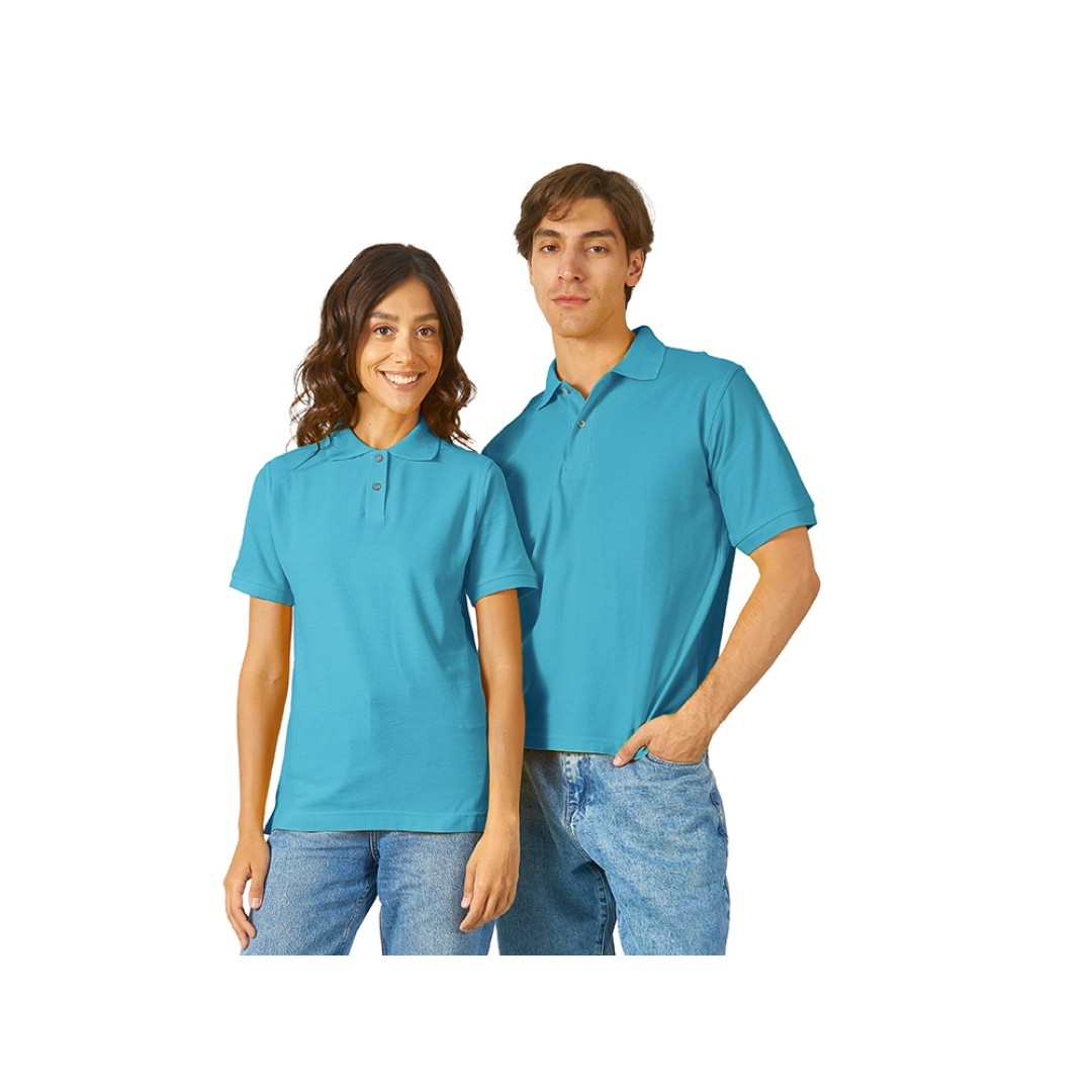 Рубашка поло "Boston 2.0" мужская, лазурный