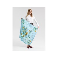 Платок «Мелодия хрусталя», голубой