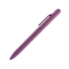Ручка пластиковая шариковая FAMILY SOFIA, soft touch (Фиолетовый)