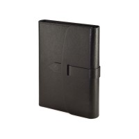 Ежедневник недатированный А5 "Senate" с магнитным клапаном, черный