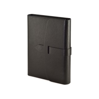 Ежедневник недатированный А5 "Senate" с магнитным клапаном, черный