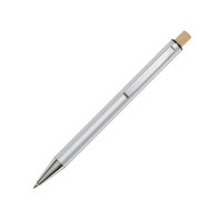 Cyrus шариковая ручка из переработанного алюминия, синие чернила - Серебристый