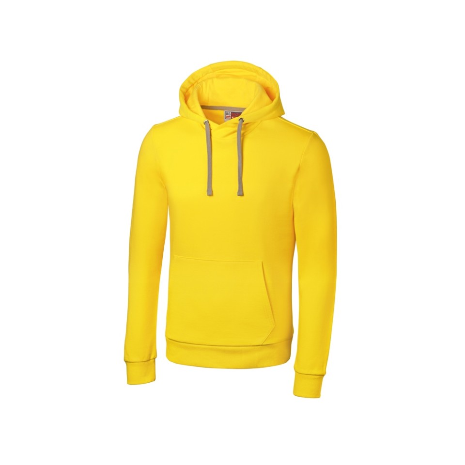 Толстовка унисекс "Stream" с капюшоном, жёлтый