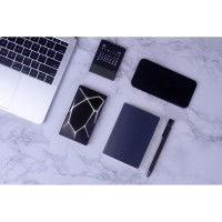 Портативное беспроводное зарядное устройство "Geo Wireless", 5000 mAh, черный