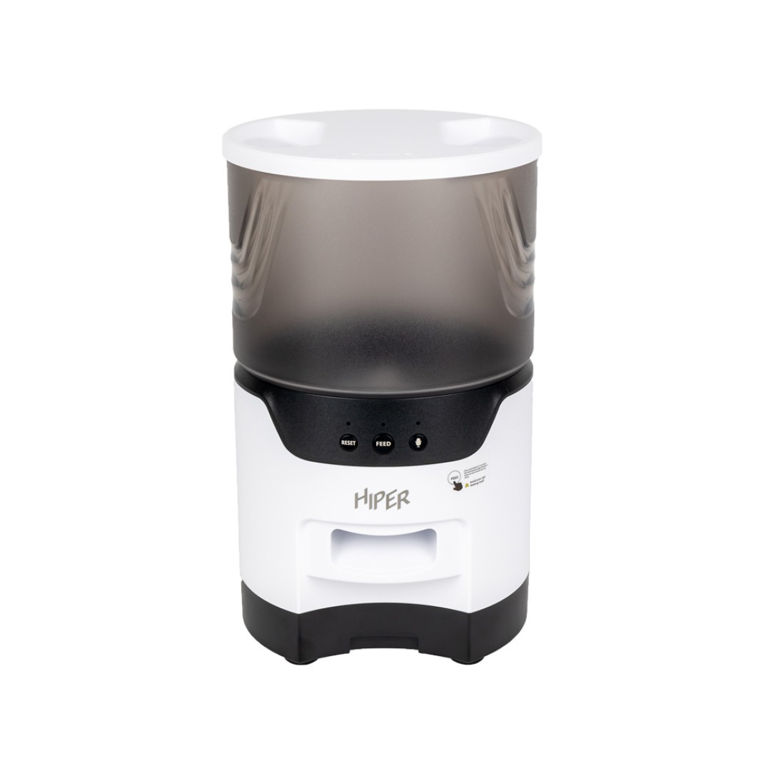 Умная Wi-Fi кормушка «IoT Pet Feeder», 3000 мл, белый/черный