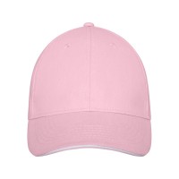 Бейсболка Darton, 6 панелей, light pink
