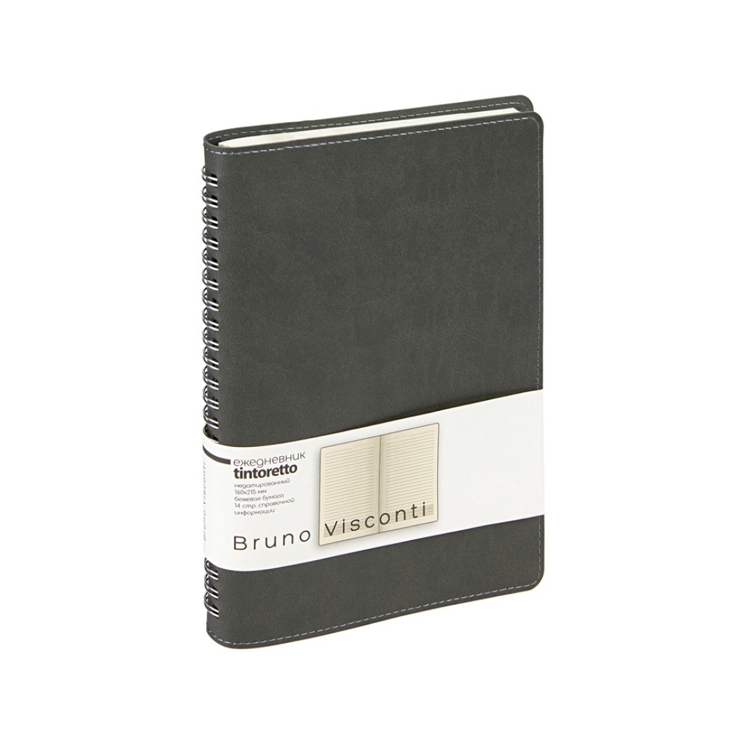 Ежедневник А5 "Tintoretto", серый