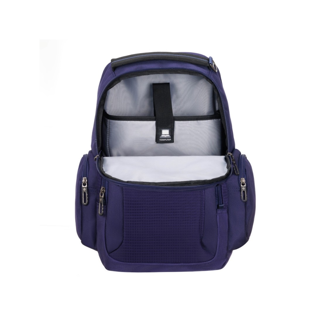 Рюкзак TORBER XPLOR с отделением для ноутбука 15.6", темно-синий, полиэстер, 44х30х15,5 см, 21 л