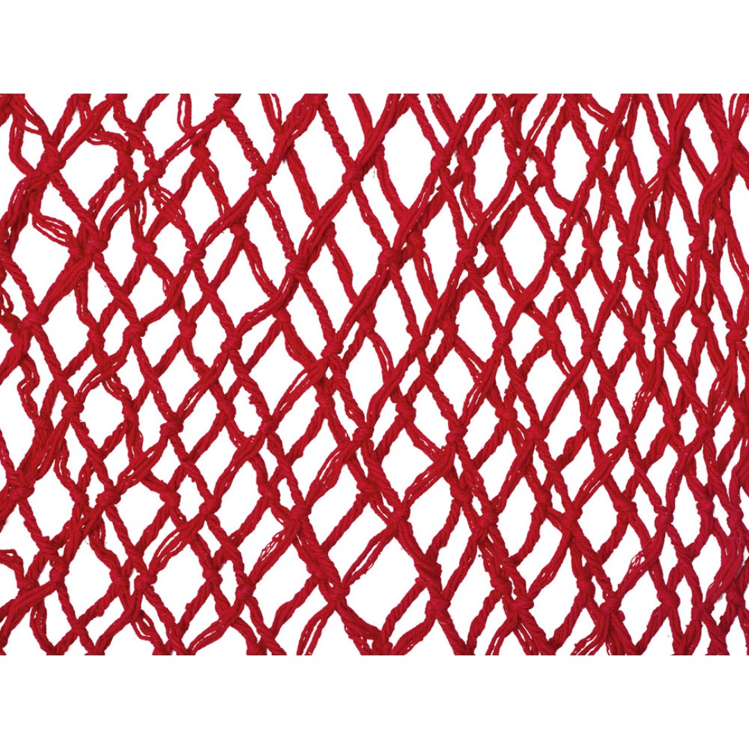 Авоська Dream М "old style" 15 литров с кожаными ручками, красный (1)