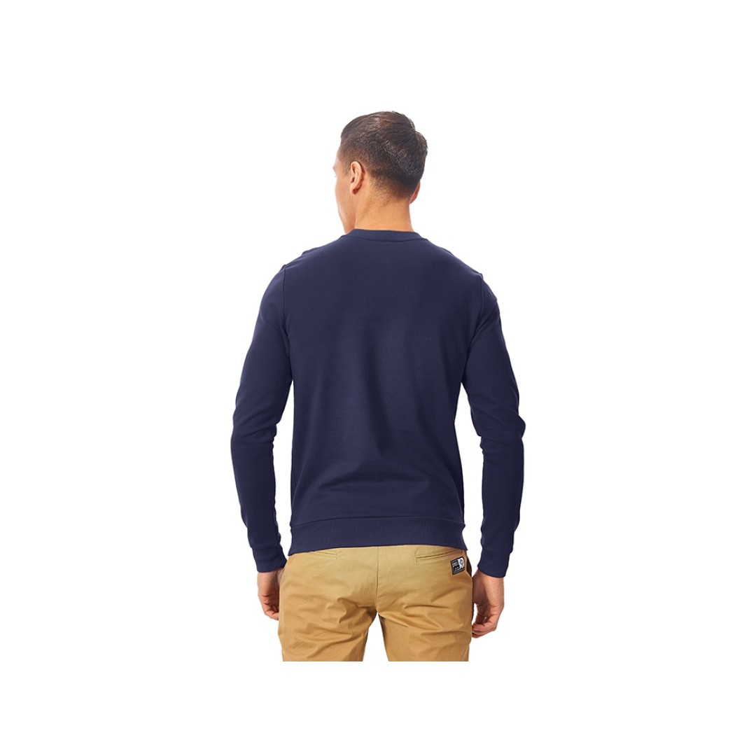 Свитшот "Motion" унисекс с начесом, нэви